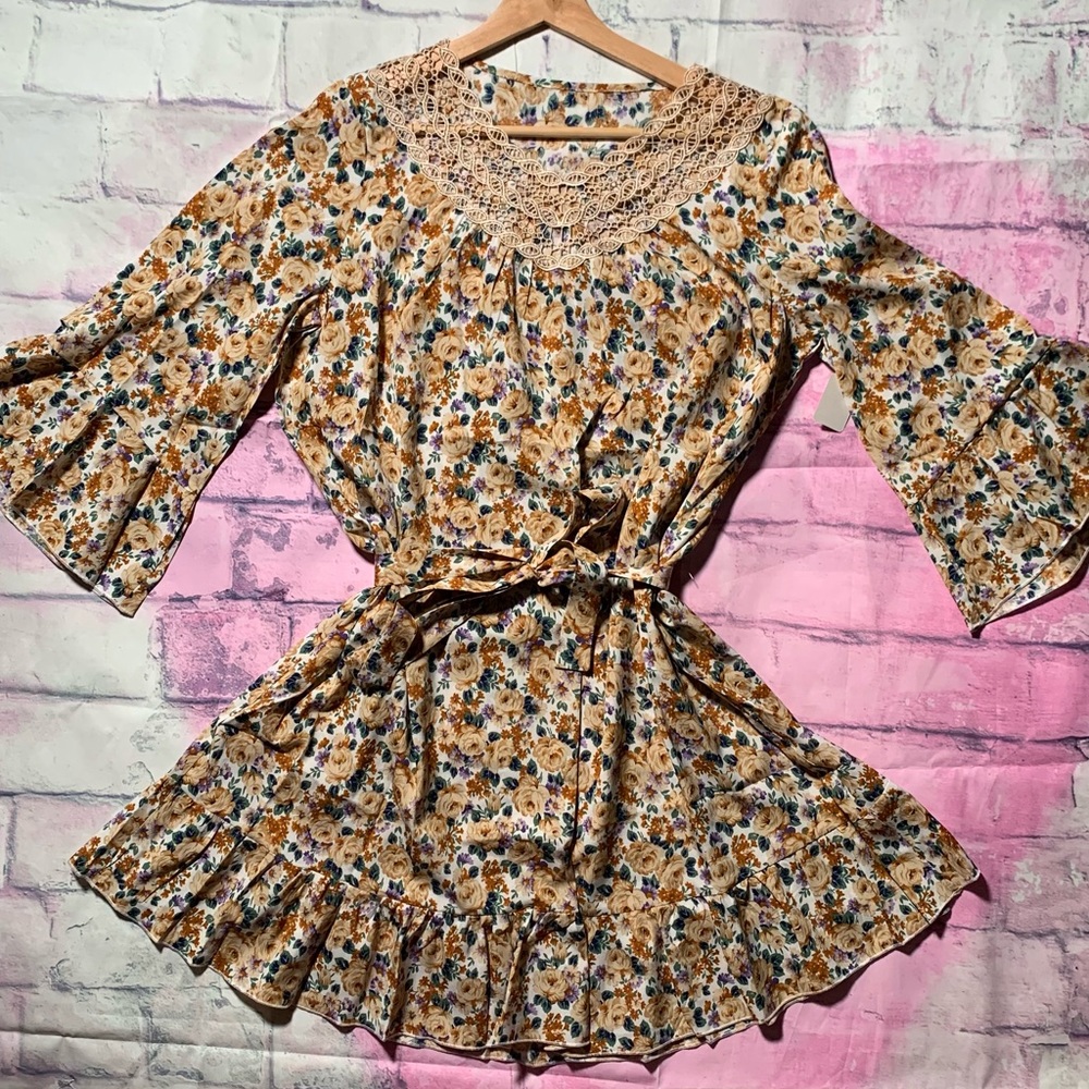 Spring Flowy Dress